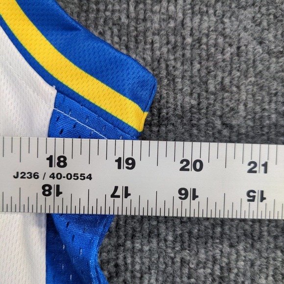 Mizizi Men's Virgin Islands 00 Jersey White Small Sleeveless Crew Neck Polyester - Picture 12 of 12